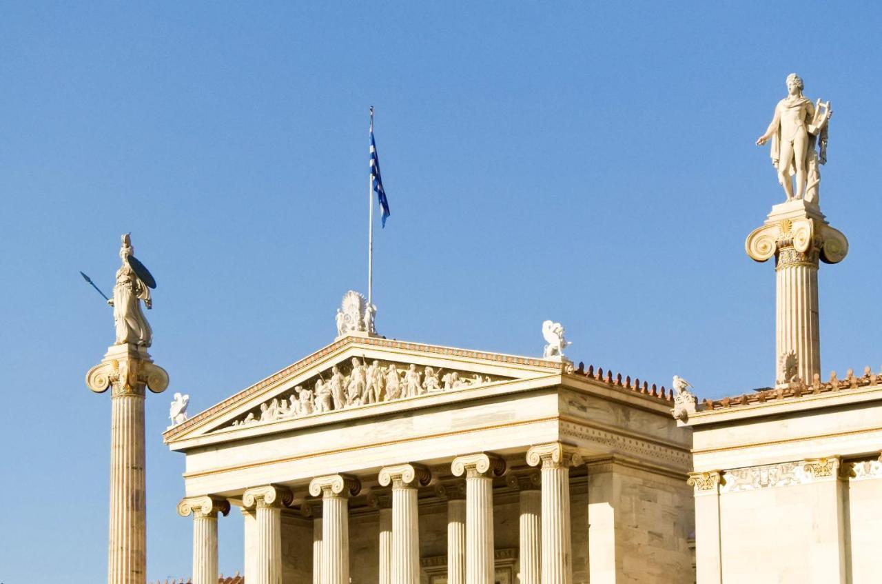 Athens Stylish Studio In Front Of Syntagma Metro Stop For 2 Eksteriør bilde